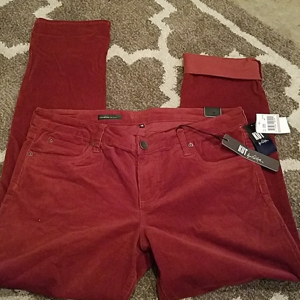 NWT corduroy jeans spice 12 Kut from the Kloth